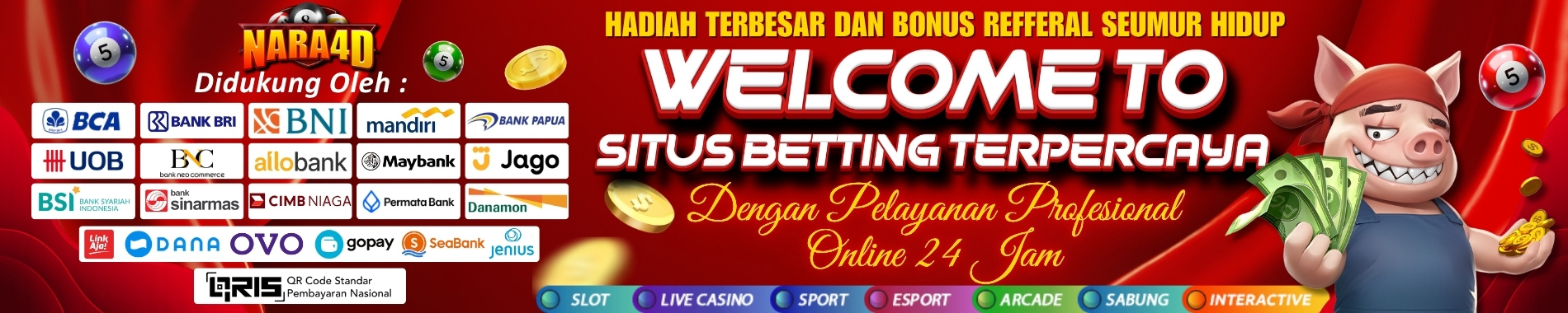 Selamat Datang Di Nara4D Pelayanan Online 24 Jam.